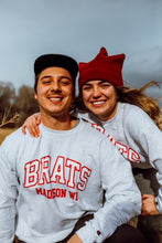 Load image into Gallery viewer, Brats Arch Sweatshirt Heather Grey
