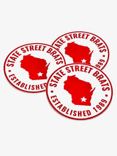 Load image into Gallery viewer, State Street Brats Sticker
